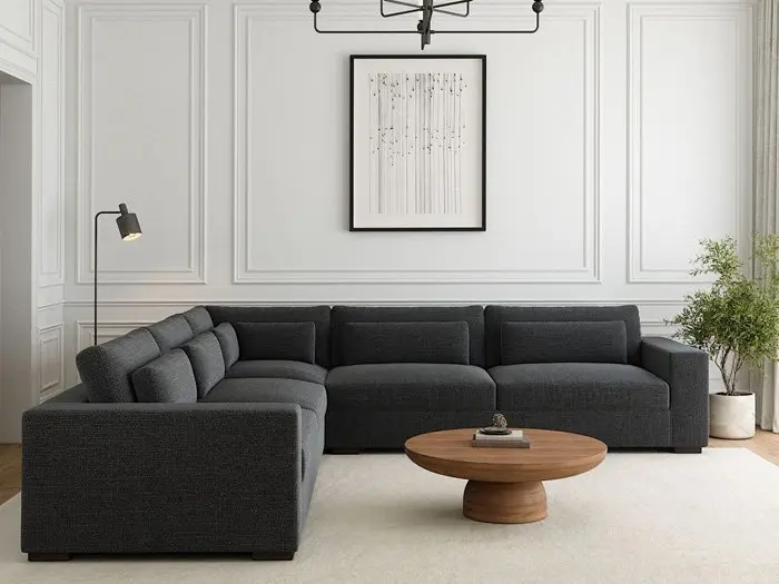 Sofa Studio craftsmen creating custom furniture with premium materials and Canadian craftsmanship